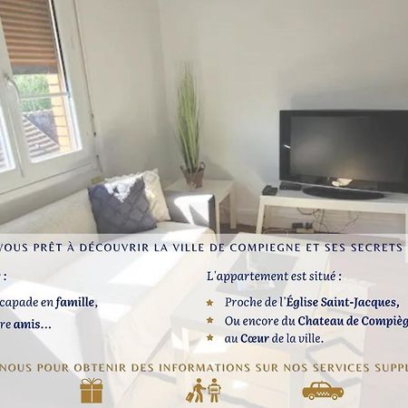 L'Ensoleille De Compiegne - Lumineux & Spacieux エクステリア 写真